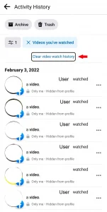 How to Delete Your Watched Videos History on Facebook